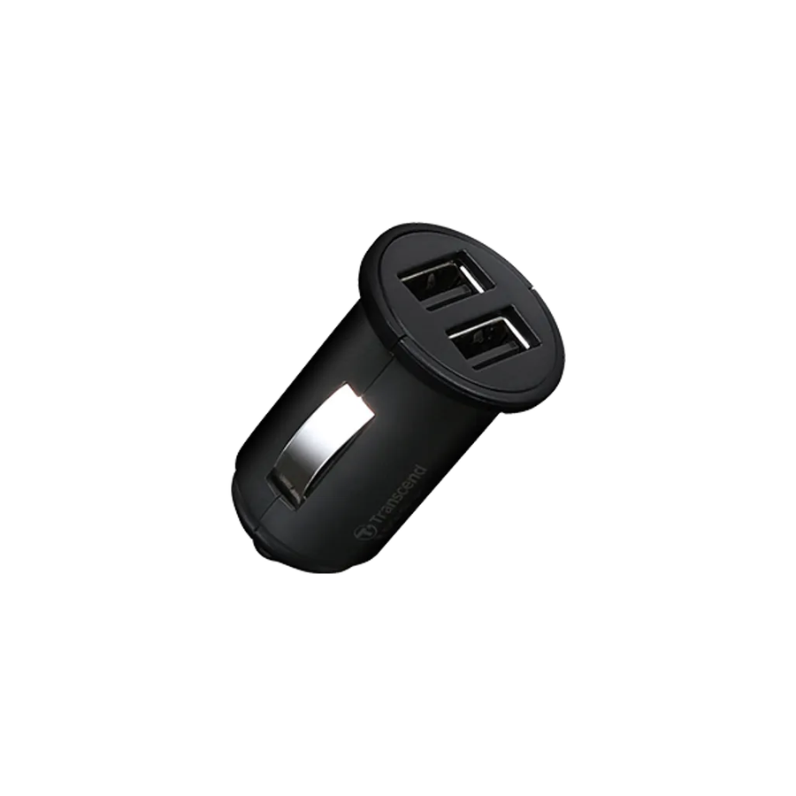 Transcend Dual USB Car Lighter Adaptor & Cable Kit for Transcend Dash Cams