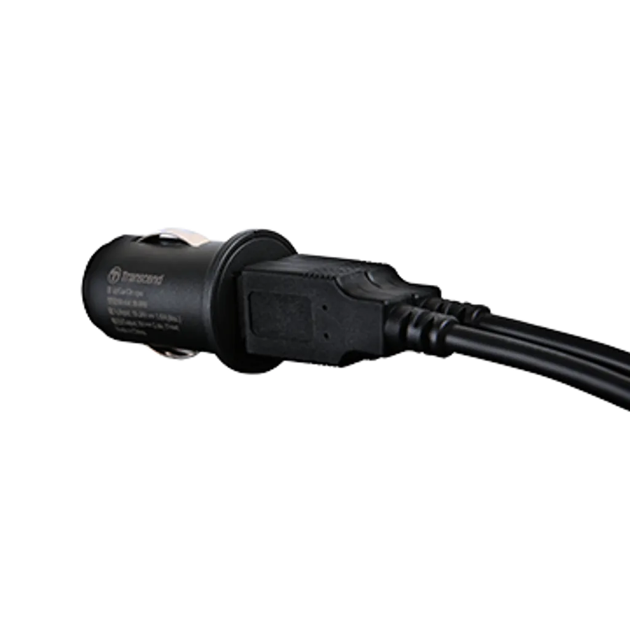 Transcend Dual USB Car Lighter Adaptor & Cable Kit for Transcend Dash Cams