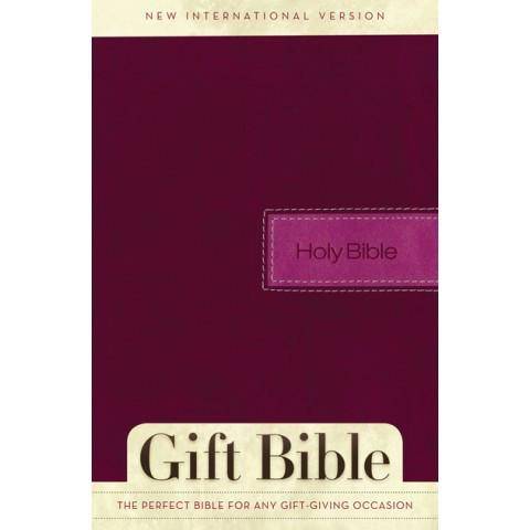 NIV Gift Italian Two-Tone Razzleberry (Two Tone) Speciality Bible