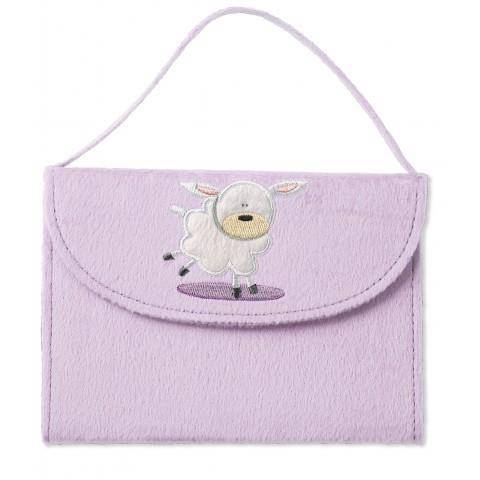 NIRV My Little Purse Bible Furry Purple Lamb (Hardcover) Speciality Bible