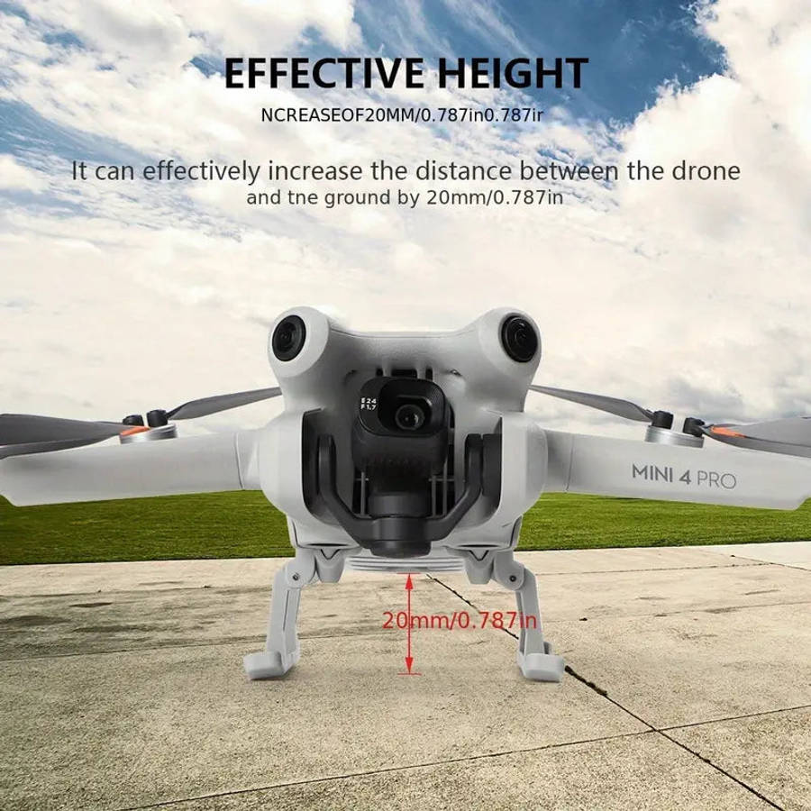BRDRC DJI Mini 4 Pro Height Increasing Landing Gear
