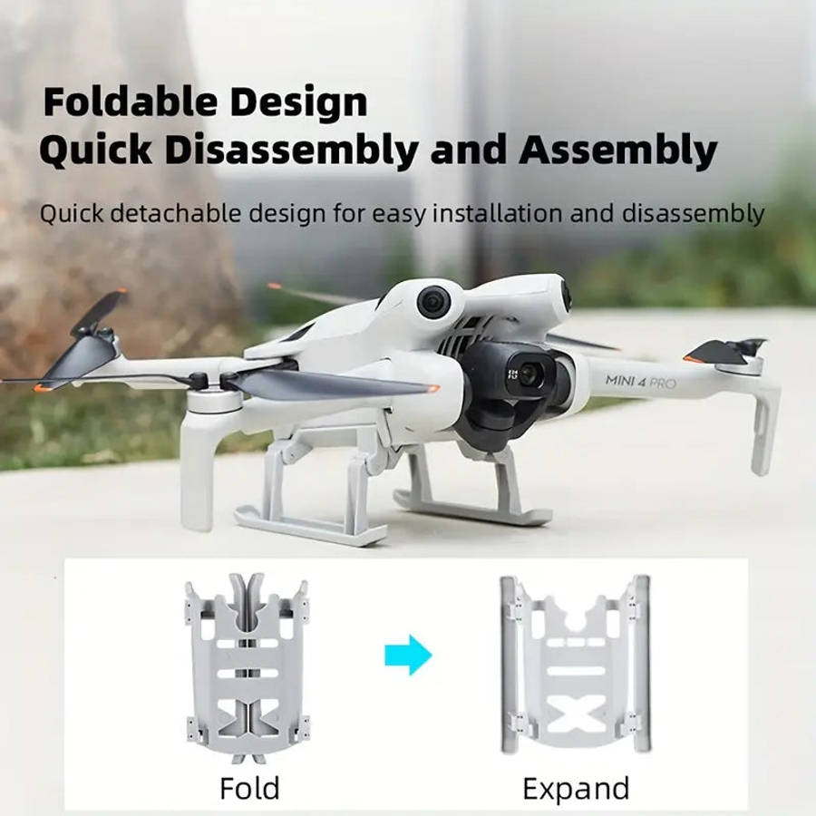 BRDRC DJI Mini 4 Pro Height Increasing Landing Gear