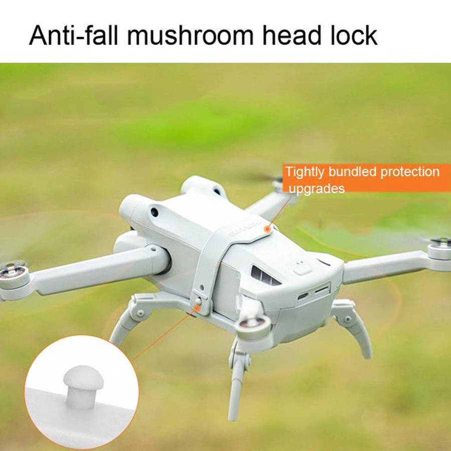 Sunnylife Foldable Spider Landing Gear for DJI Mini 3 Pro (ORANGE)
