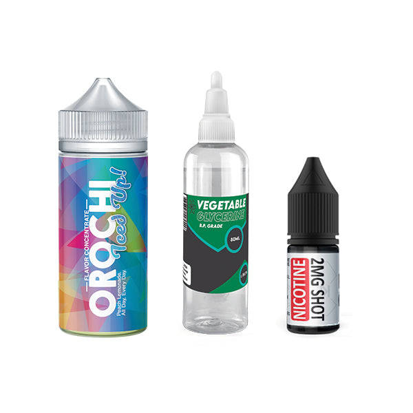 120ml Majestic Vapor Juice DIY Longfill Kit