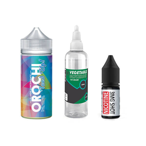 120ml Majestic Vapor Juice DIY Longfill Kit