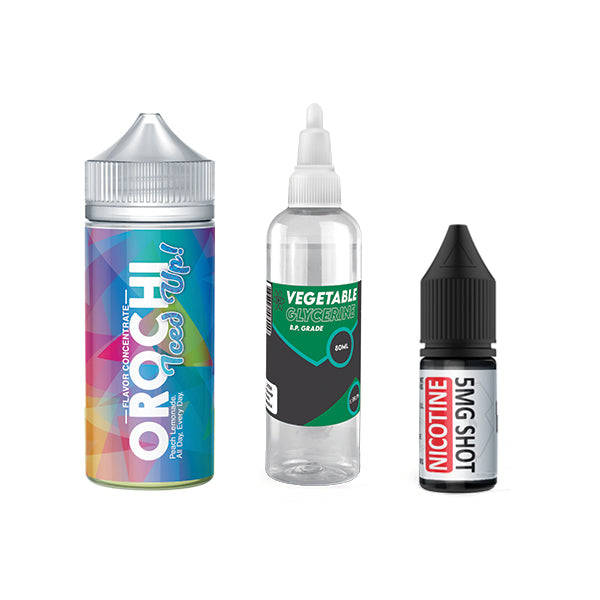 120ml Majestic Vapor Juice DIY Longfill Kit