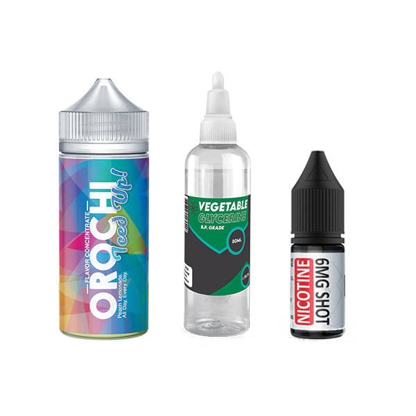 120ml Majestic Vapor Juice DIY Longfill Kit