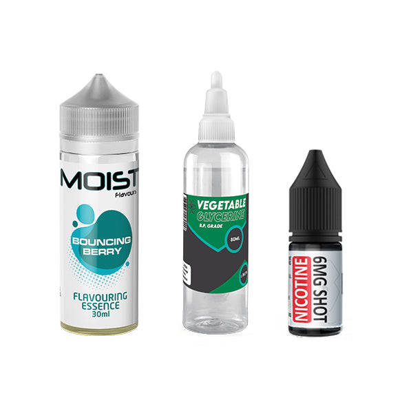 120ml Moist Vape Juice DIY Longfill Kit