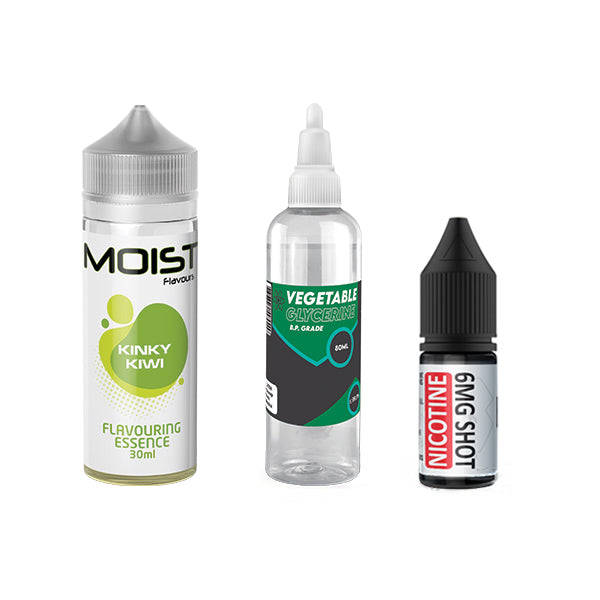 120ml Moist Vape Juice DIY Longfill Kit