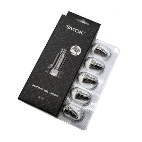 Smok Nord Mesh MTL 0.8ohm Coil  5 Pack