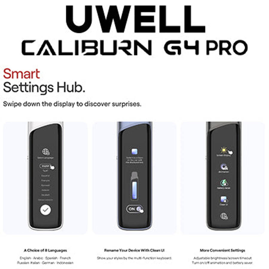 Uwell Caliburn G4 Pro Vape Pod Kit
