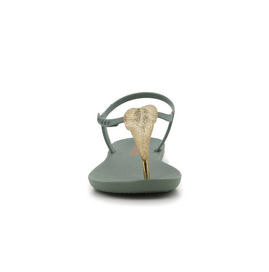 Ipanema Ladies Class Flora II Sandal Green Gold