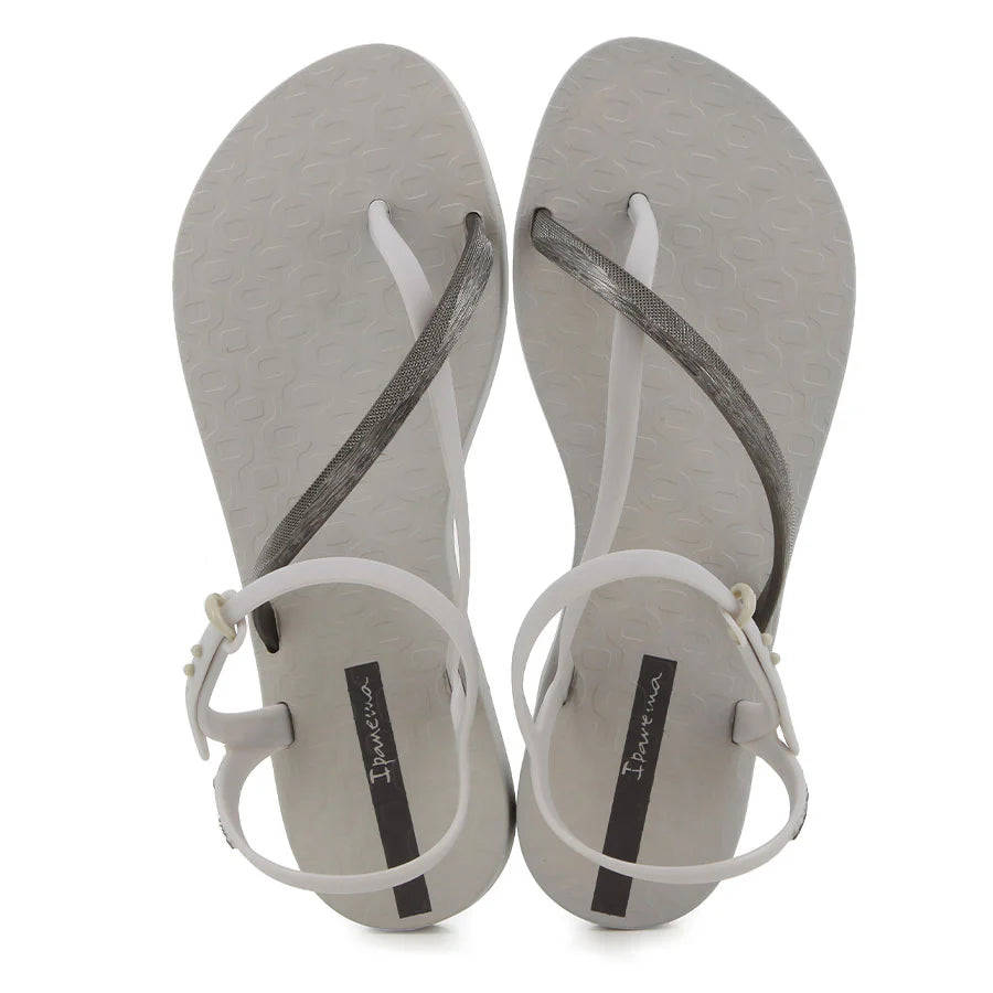 Ipanema Ladies Elegant Sandal Grey Silver