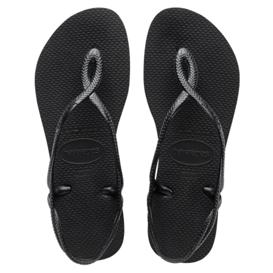 Havaianas Ladies Luna Sandals Black