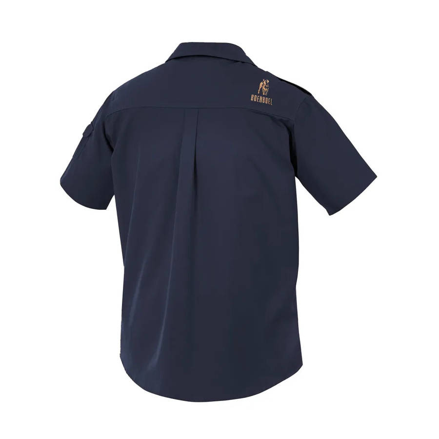 Boerboel Mens Kalahari Shirt S/S  Navy