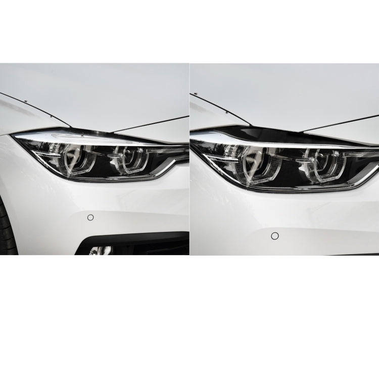 Car ABS Light Eyebrow for BMW 3 Series F30 2012-2018, For BMW 3 Series F30 2012-2018