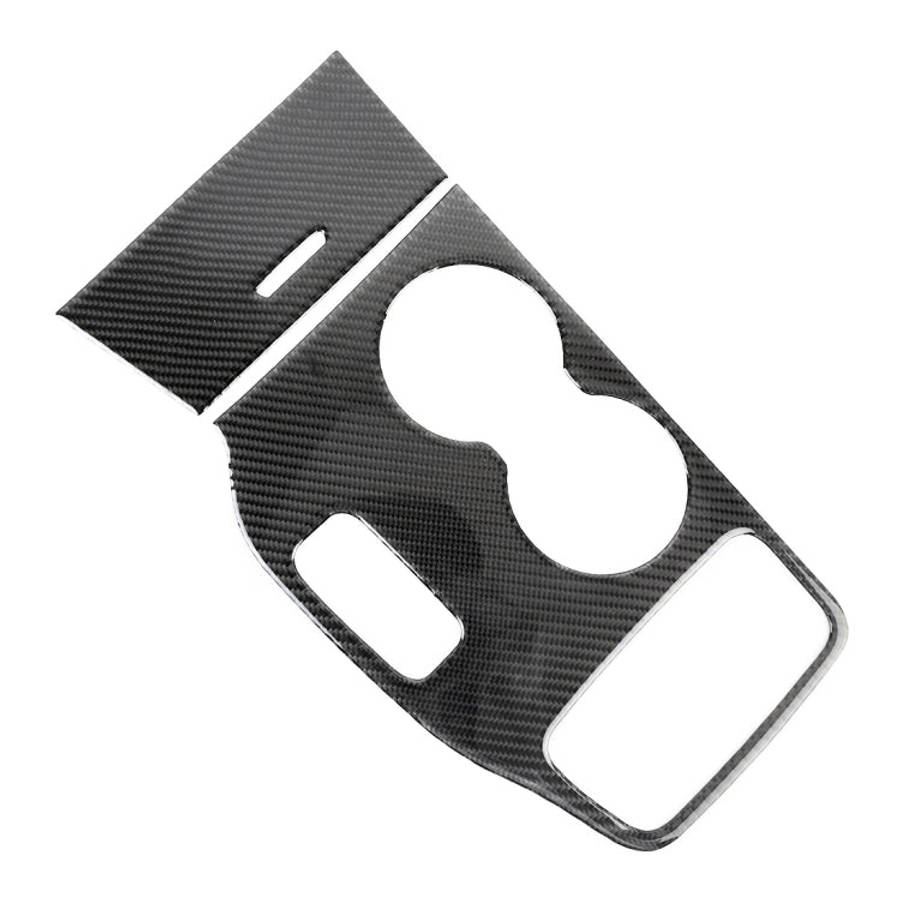 2 PCS Car Water Cup Panel Carbon Fiber Decorative Sticker for Jeep Grand Cherokee 2014-2015, Wate...
