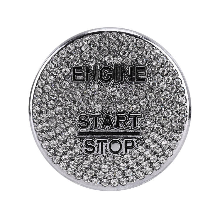 Car Engine Start Key Push Button Cover Trim Sticker Decoration for Mercedes-Benz, For Mercedes-Benz