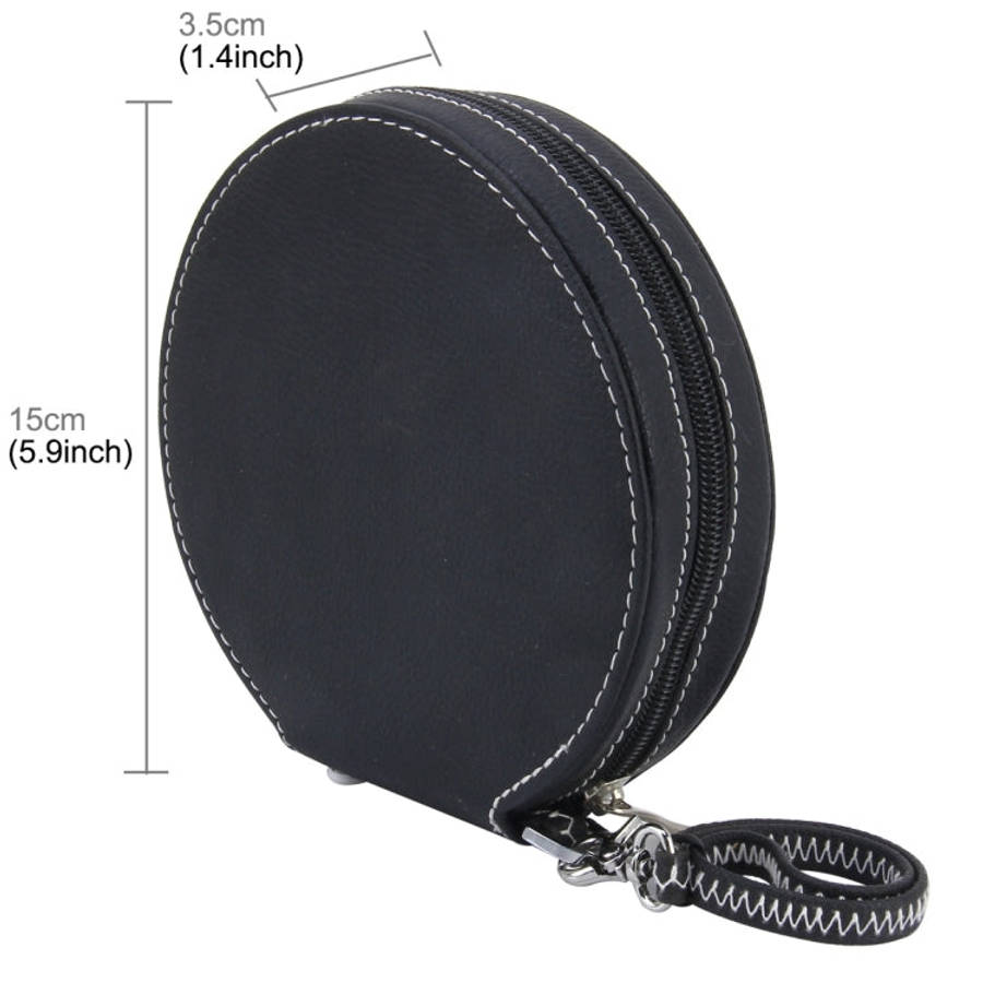 20 CD Disc Storage Case Leather Bag Heavy Duty CD/ DVD Wallet for Car, Home, Office and Travel, 2...