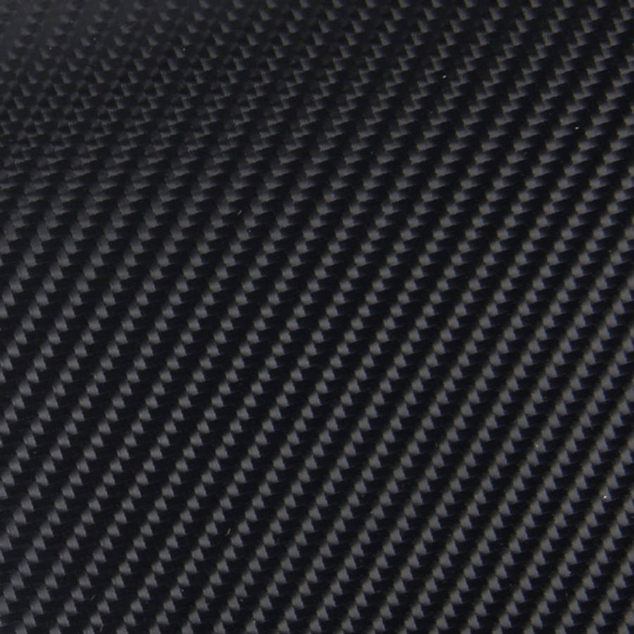 1.52m × 0.5m 4D Deep Blue Gloss Carbon Fiber Vinyl Wrap Car Sticker Decal Bubble Free Air Release