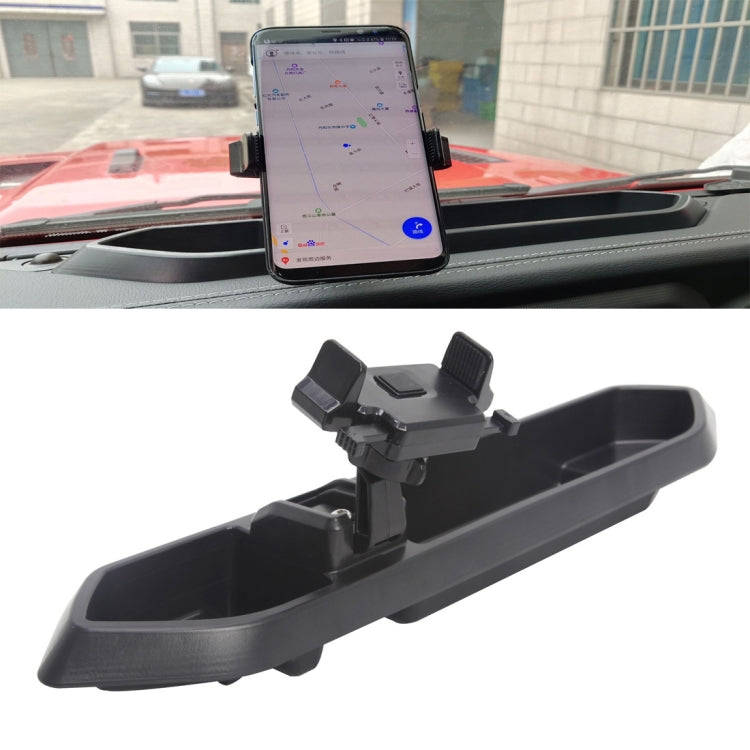 Car GPS Bracket Dash Mount Holder Cell Phone Holder for Jeep Wrangler JL 2018-, Jeep Wrangler JL ...
