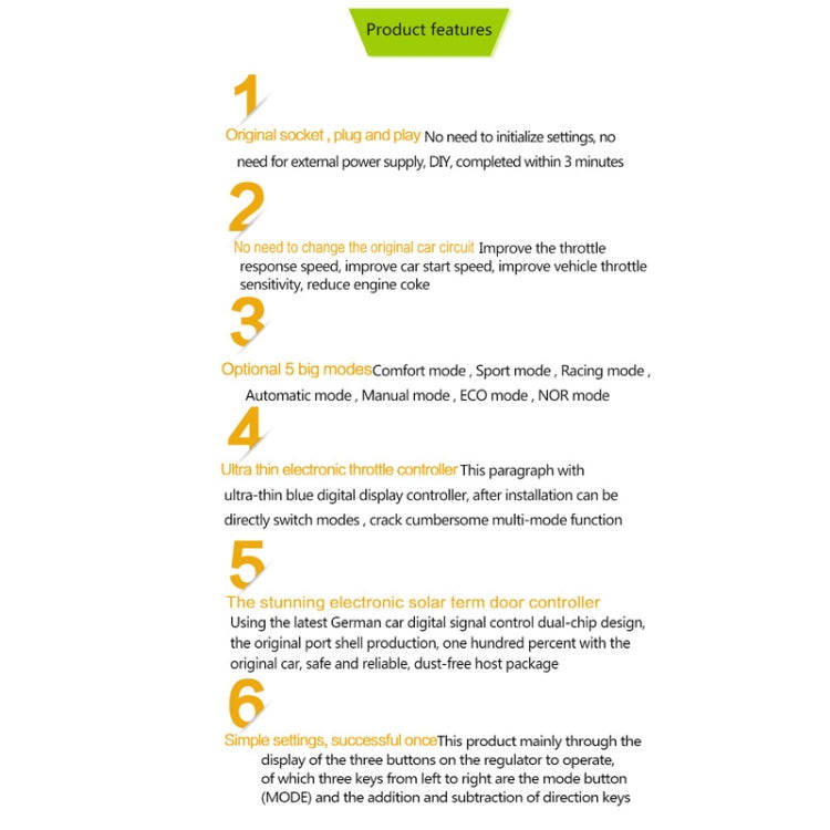 TROS KS-5Drive Potent Booster for Subaru Outback 2004-2007 Electronic Throttle Controller, For Su...