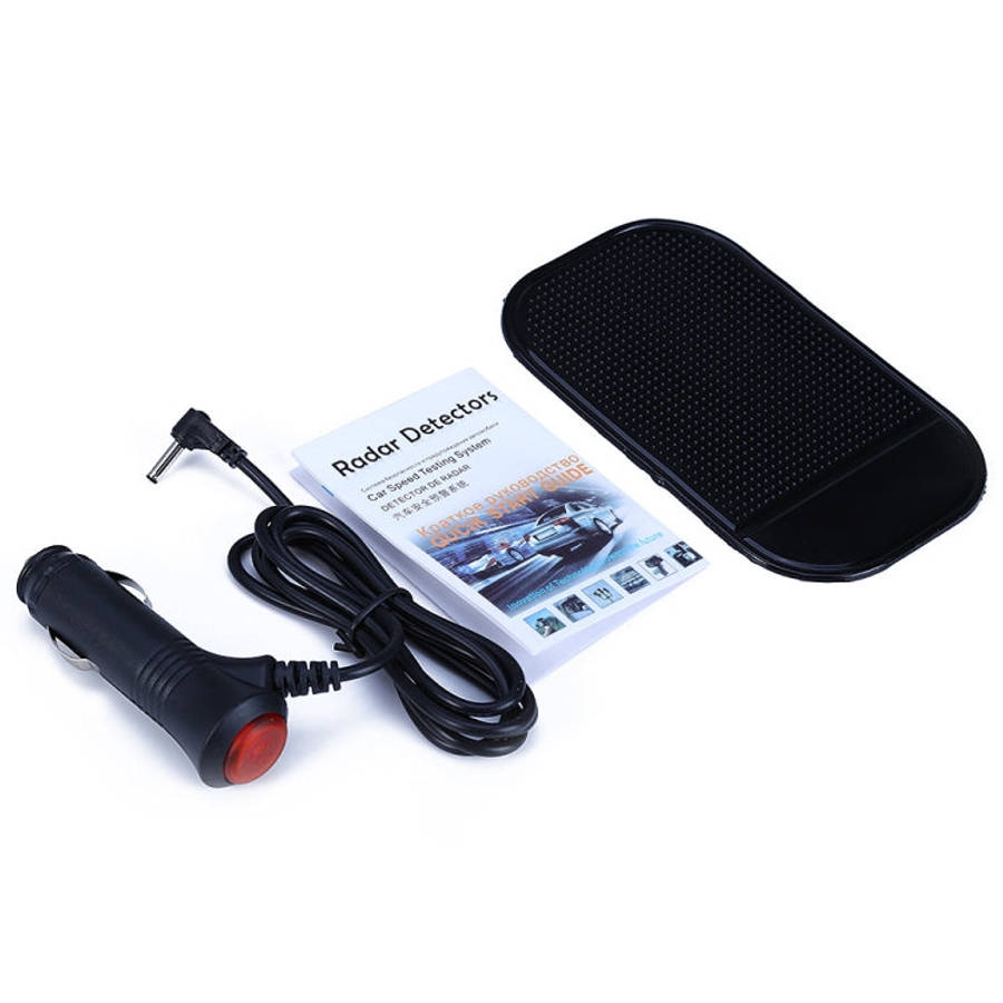 V3 Universal Car Radar Detector LED Display Detection Laser Anti Radar Detector, Support Russian ...