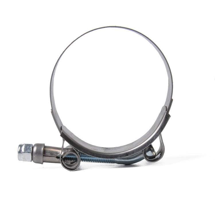 4 PCS Stainless Steel T-Bolt Hose Clamps Pipe Clip Fuel Line Clip, Size: 57-65mm, Size: 57-65mm