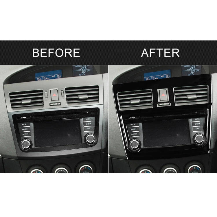 For Mazda 3 Axela 2010-2013 5 in 1 Car Central Control Navigation Set B Decorative Sticker, Right...