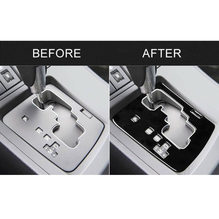 For Mazda 3 Axela 2010-2013 2 in 1 Car Gear Panel Decorative Sticker, Left Drive, Gear Panel, Lef...