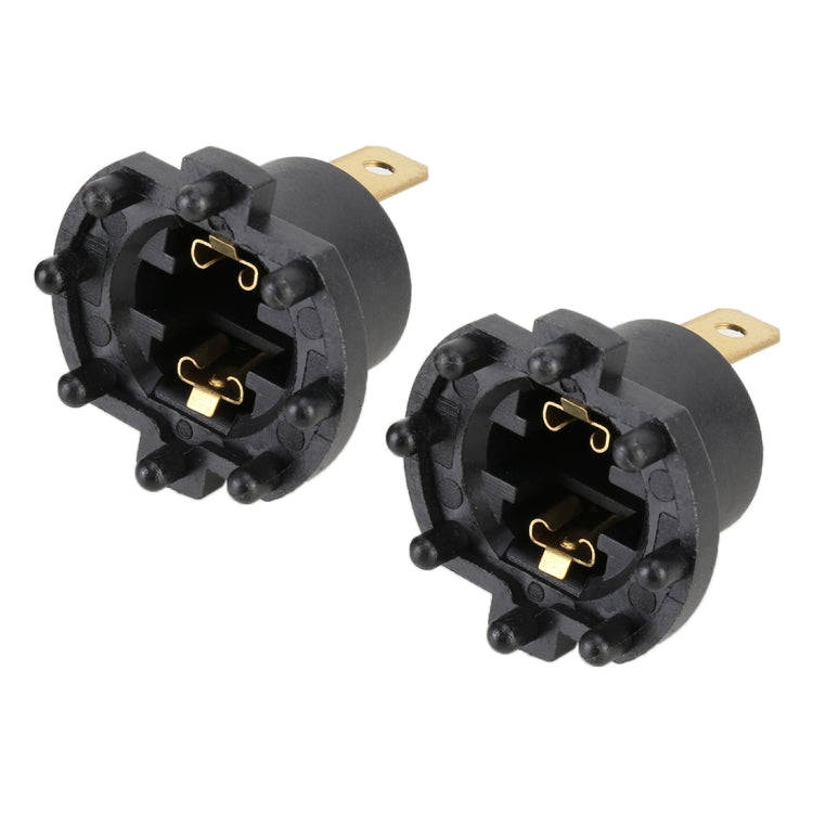 TK-203 1 Pair H7 Halogen Headlight Holder for Mazda 3 5 323 / Kawasaki ER6-F 2002-2005, For Mazda...