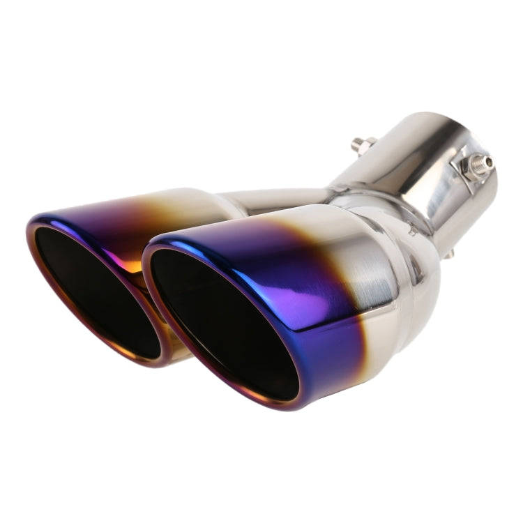 Universal Car Styling Stainless Steel Elbow Exhaust Tail Muffler Tip Pipe, Inside Diameter: 7.2cm...