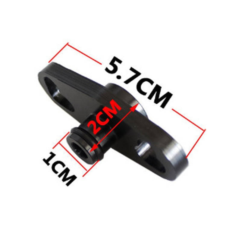 Car Modified Fuel Booster Valve Base Pressure Regulating Valve Connection Seat for Toyota, Small ...