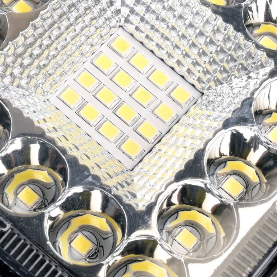 Car Square Work Light with 32LEDs SMD-2835 Lamp Beads, Square 32 2835 Lamp Beads