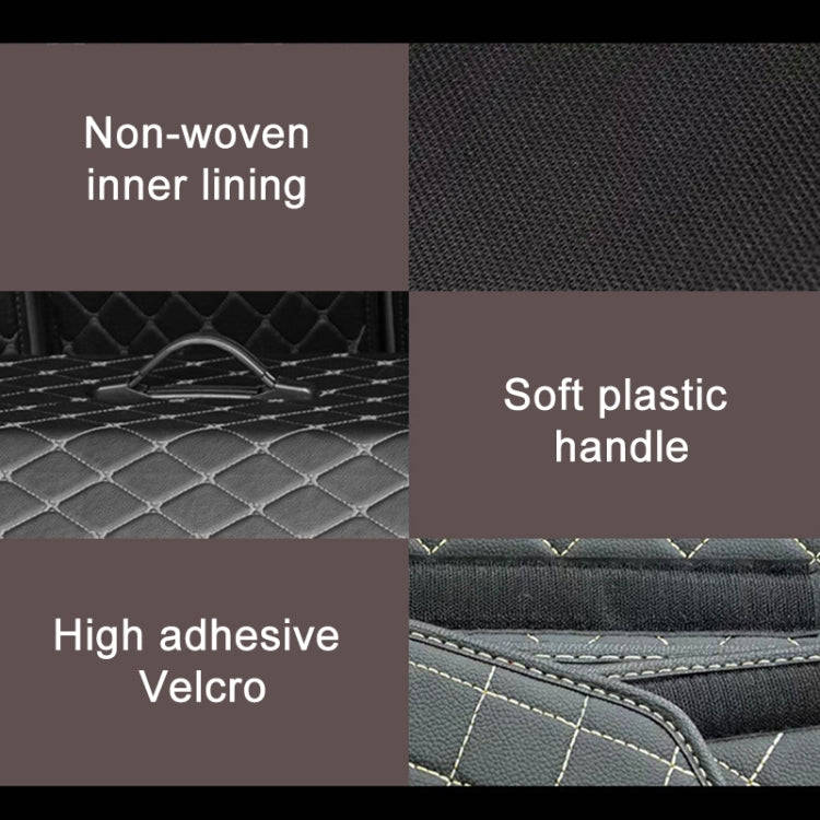 Car Trunk Foldable Storage Box, Checkered Middle Size: 40 x 32 x 30cm, Checkered 40 x 32 x 30cm (...