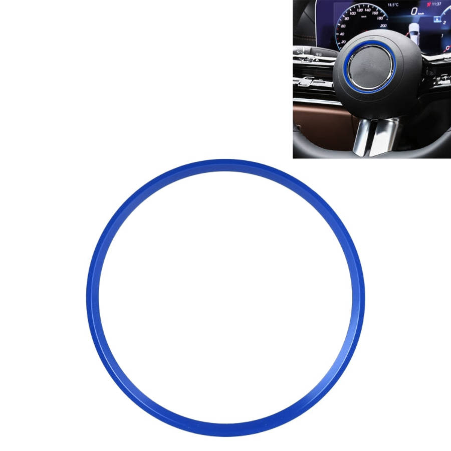 Car Steering Wheel Decorative Ring Cover for Mercedes-Benz,Inner Diameter: 7.2cm, 7.2cm (Blue), 7...