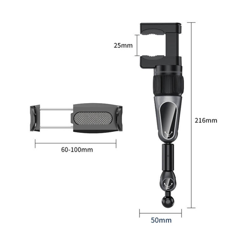 Car Small Clip 360 Degree Rotating Mobile Phone Holder, Small Clip