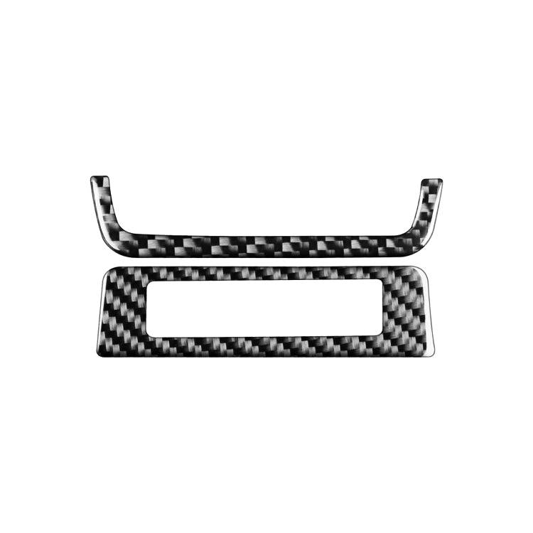 Car Carbon Fiber Headlight Frame Decorative Sticker for Mazda 3 Axela 2020, Left Drive, Headlight...