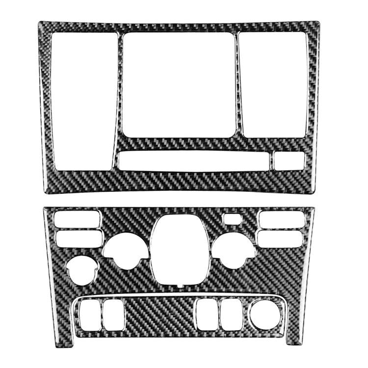 Car Carbon Fiber Control Panel Set A Decorative Sticker for Volvo XC90 2003-2014, Left and Right ...