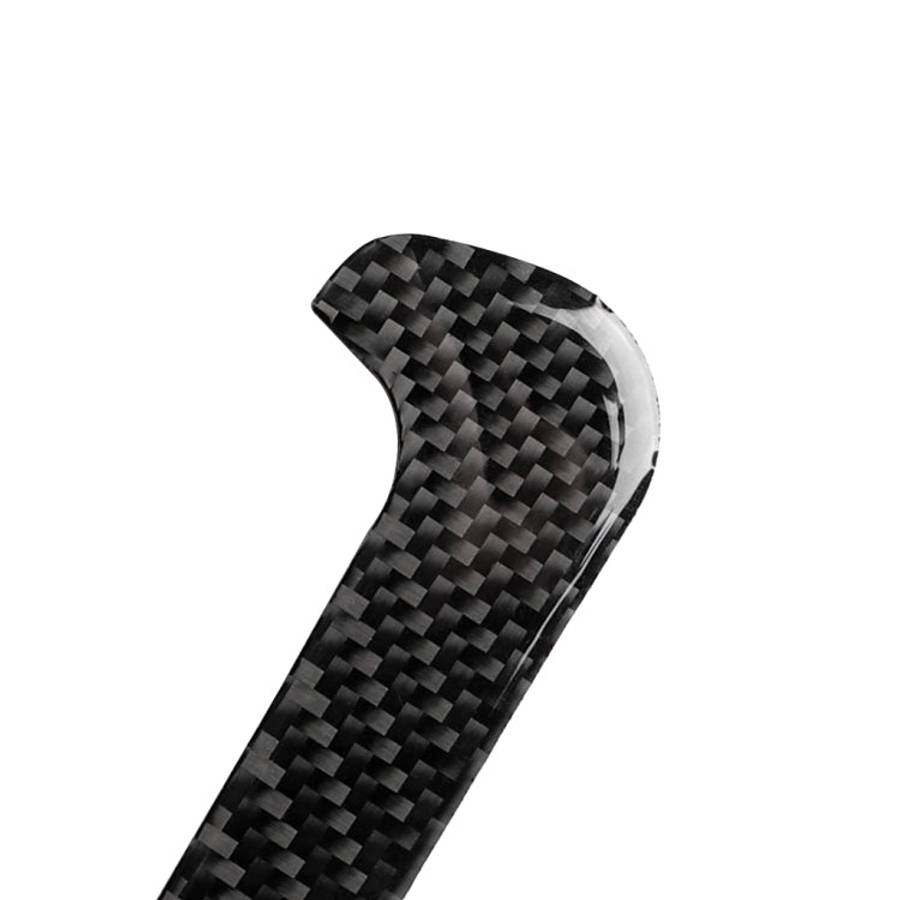 Carbon Fiber Car Central Control Strip Decorative Sticker for Volkswagen Golf 6 2008-2012, Right ...