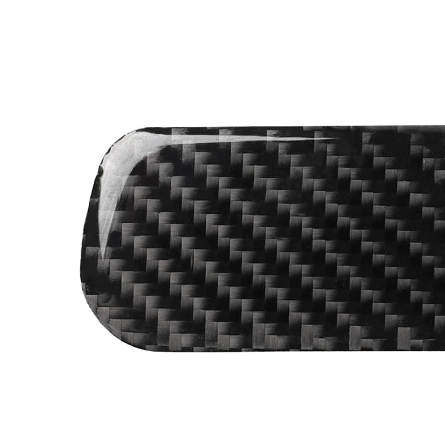 Carbon Fiber Car Central Control Strip Decorative Sticker for Volkswagen Golf 6 2008-2012, Right ...