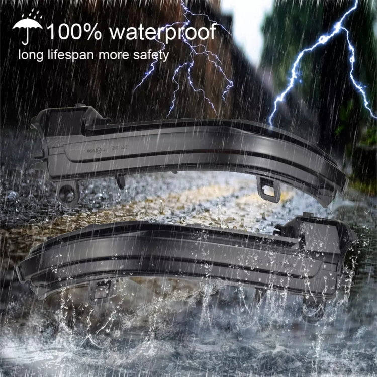 1 Pair For BMW 3 Series F20 Car Dynamic LED Turn Signal Light Rearview Mirror Flasher Water Blink...