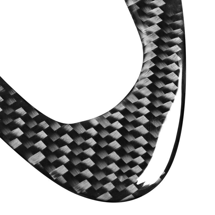 2 PCS Car Carbon Fiber Door Handle Decorative Sticker for Mazda RX8 2004-2008, Left and Right Dri...