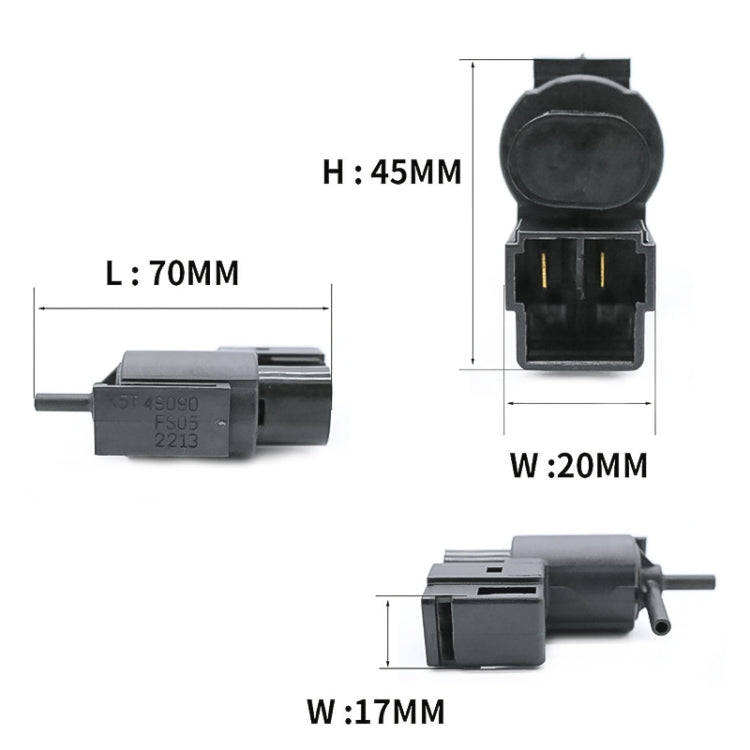 Car VSV EGR Vacuum Switch Purge Valve Solenoid Kl01-18-741 for Mazda, For Mazda