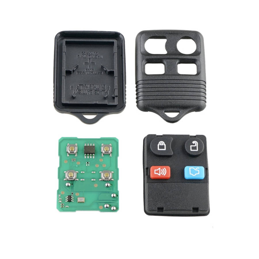 Car Key Transmitter FCCID: CWTWB1U345 315MHZ 4 Buttons Remote Control for Ford, with Battery, For...