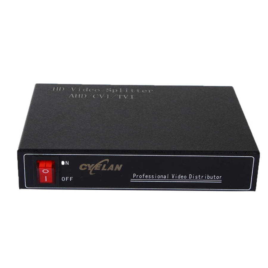 Coaxial AHD / CVI / TVI 1 into 4 Video Signal Splitter, 1 into 4