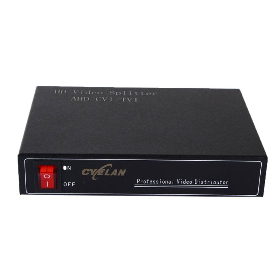 Coaxial AHD / CVI / TVI 1 into 4 Video Signal Splitter, 1 into 4