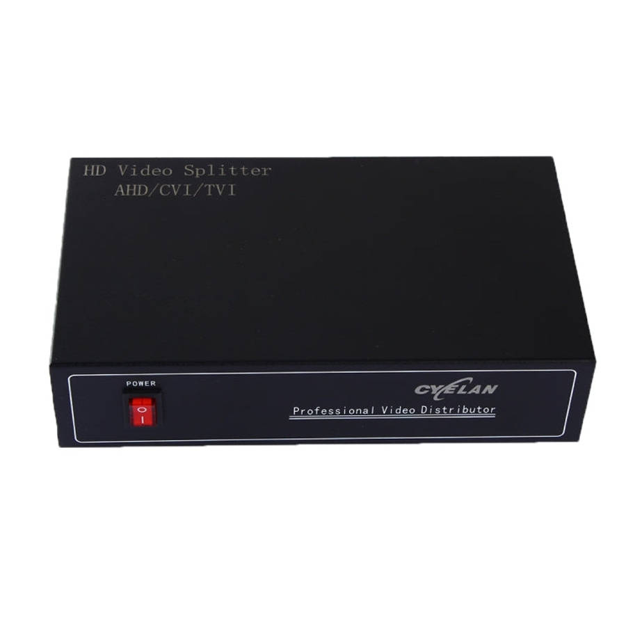 Coaxial AHD / CVI / TVI 4 into 8 Video Signal Splitter, 4 into 8