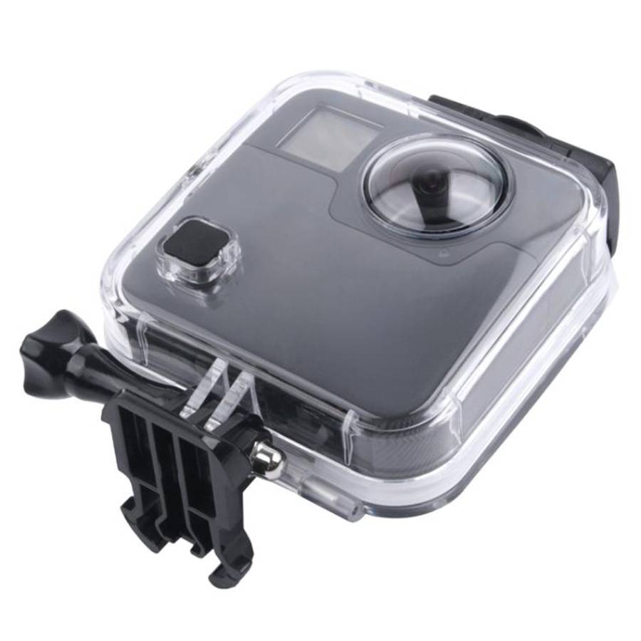 40m Waterproof Housing Protective Case  for GoPro Fusion, with Buckle Basic Mount & Screw & Wrenc...