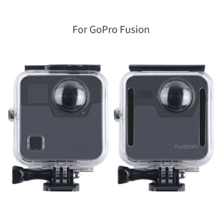 40m Waterproof Housing Protective Case  for GoPro Fusion, with Buckle Basic Mount & Screw & Wrenc...